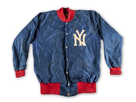 Late 1950s Frank Gifford New York Giants Custom Made Sideline Jacket